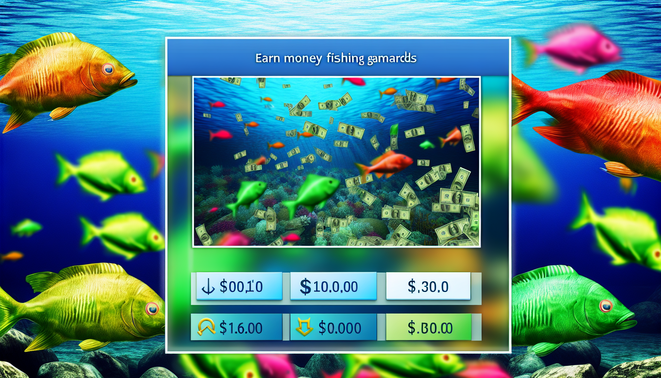 alt_text: A vibrant underwater scene showcasing colorful fish, cash rewards, and an engaging fishing interface.